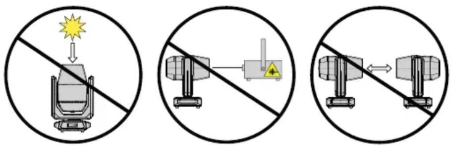 Cameo AZOR W2 - ATTENTION! POTENTIAL DAMAGE FROM EXTERNAL LIGHT SOURCES! - 1