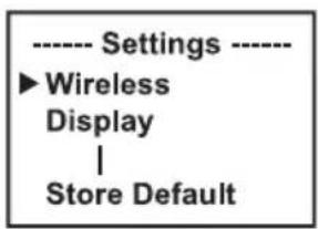 Cameo AZOR W2 - SYSTEM SETTINGS (Settings) - 2