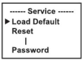 Cameo AZOR W2 - SERVICE-MENU (Service) - 2