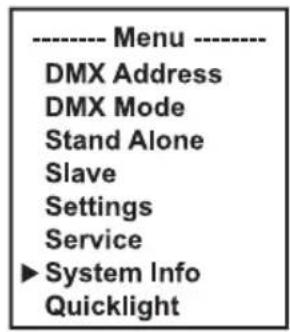 Cameo AZOR W2 - INFORMAZIONI DI SISTEMA (System Info) - 1