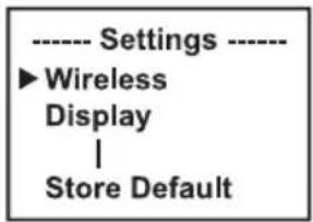 Cameo AZOR W2 - IMPOSTAZIONI DI SISTEMA (Settings) - 2