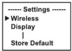 Cameo AZOR W2 - CONFIGURACION (Settings) - 2