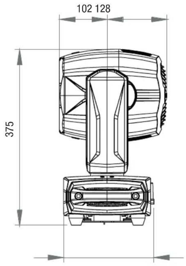 Cameo AZOR W2 - DIMENSIONS (mm) - 2