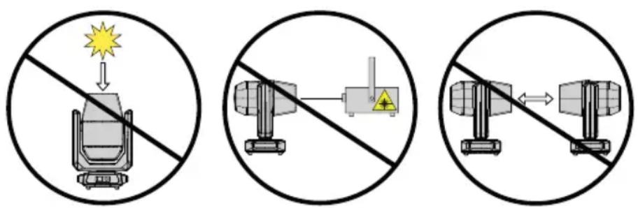 Cameo AZOR W2 - ACHTUNG! POTENTIELLE BESCHÄDIGUNG DURCH EXTERNE LIGHTQUEllen! - 1