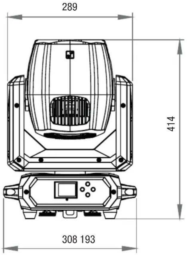 Cameo AZOR W2 - DIMENSIONI (mm) - 1