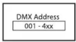 Cameo PIXBAR SMD IP G2 - DMX-STARTADRESSE EINSTELLEN (DMX Address) - 2