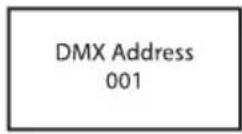 Cameo PIXBAR SMD IP G2 - SETTING DMX START ADDRESS (DMX address) - 3