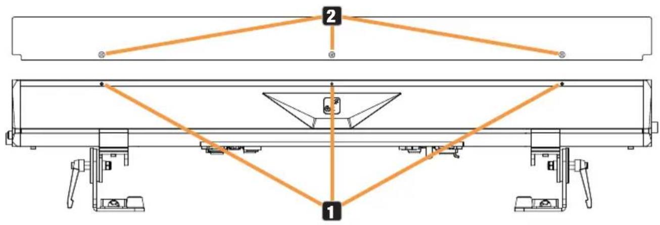 Cameo PIXBAR SMD IP G2 - GLARE SHIELD - 1
