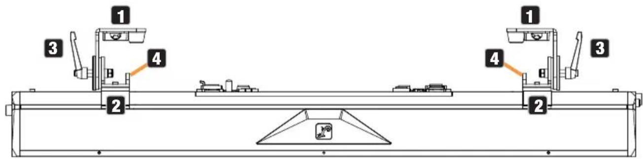 Cameo PIXBAR SMD IP G2 - Mounting a PIXBAR® on a truss - 1