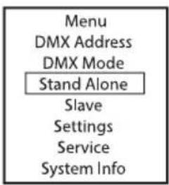 Cameo PIXBAR SMD IP G2 - MODALITÀ STAND-ALONE DIRECT LED - 1