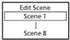 Cameo PIXBAR SMD IP G2 - MODIFICARE SCENA (Edit Scene) - 1