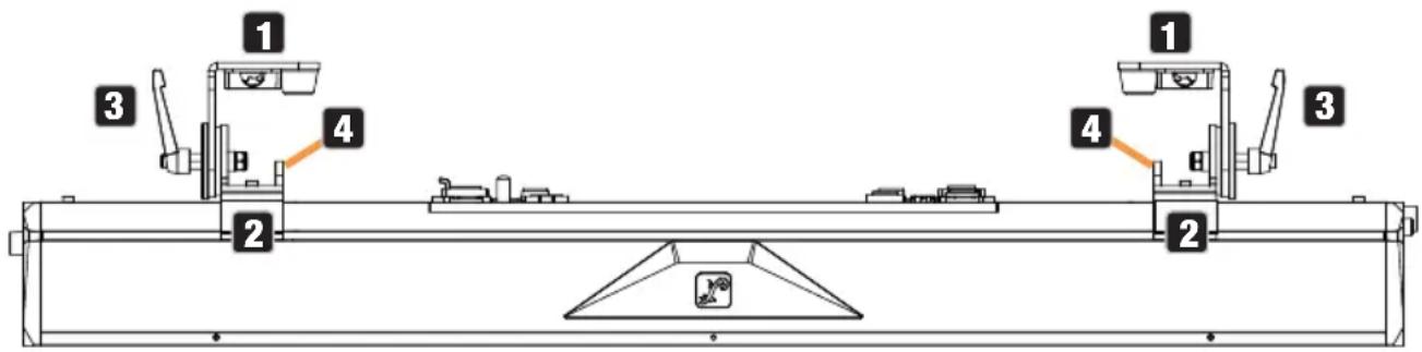 Cameo PIXBAR SMD IP G2 - Montaje de una barra PIXBAR® en un truss - 1