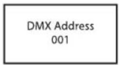 Cameo PIXBAR SMD IP G2 - IMPOSTAZIONE DELL'INDIRIZZO DI AVVIO (DMX Address) - 3