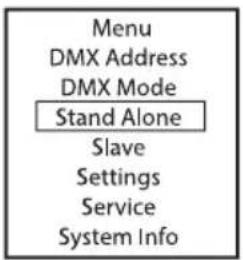 Cameo PIXBAR SMD IP G2 - STAND-ALONE-BETRIEBSART DIRECT LED - 1