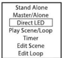 Cameo PIXBAR SMD IP G2 - MODE AUTONOME LED DIRECT - 2