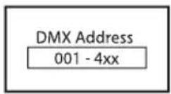 Cameo PIXBAR SMD IP G2 - IMPOSTAZIONE DELL'INDIRIZZO DI AVVIO (DMX Address) - 2