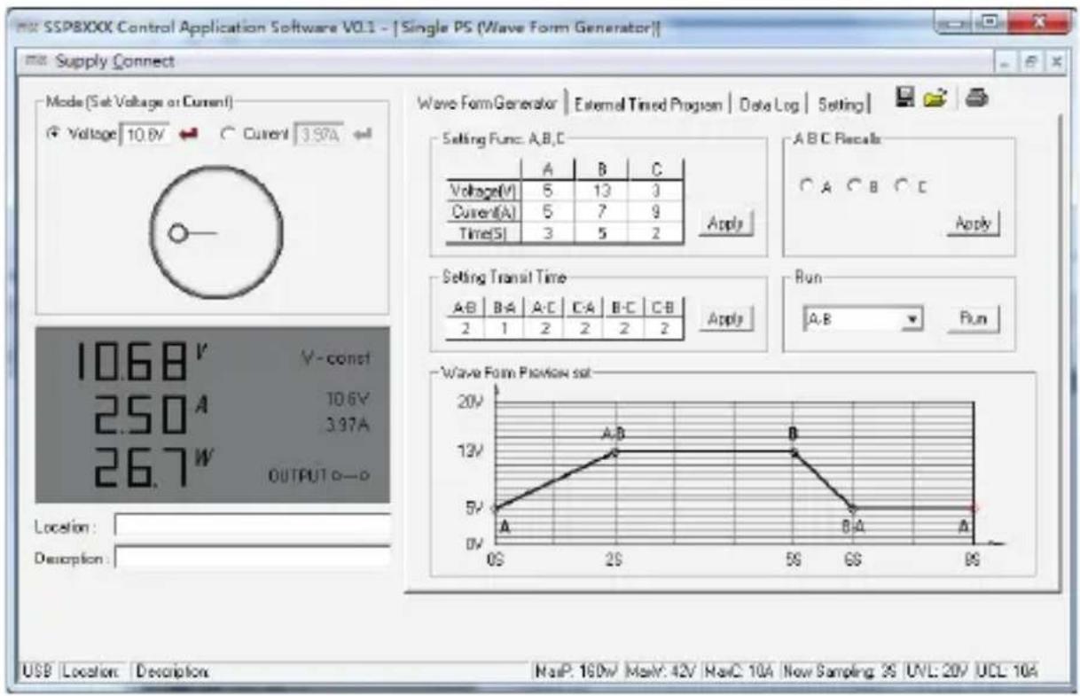 VOLTCRAFT CPPS-160-84 - STEUERUNG MIT PC-SOFTWARE - 3