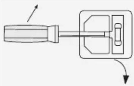 VOLTCRAFT CPPS-160-84 - a) Netzekering vervangen - 1