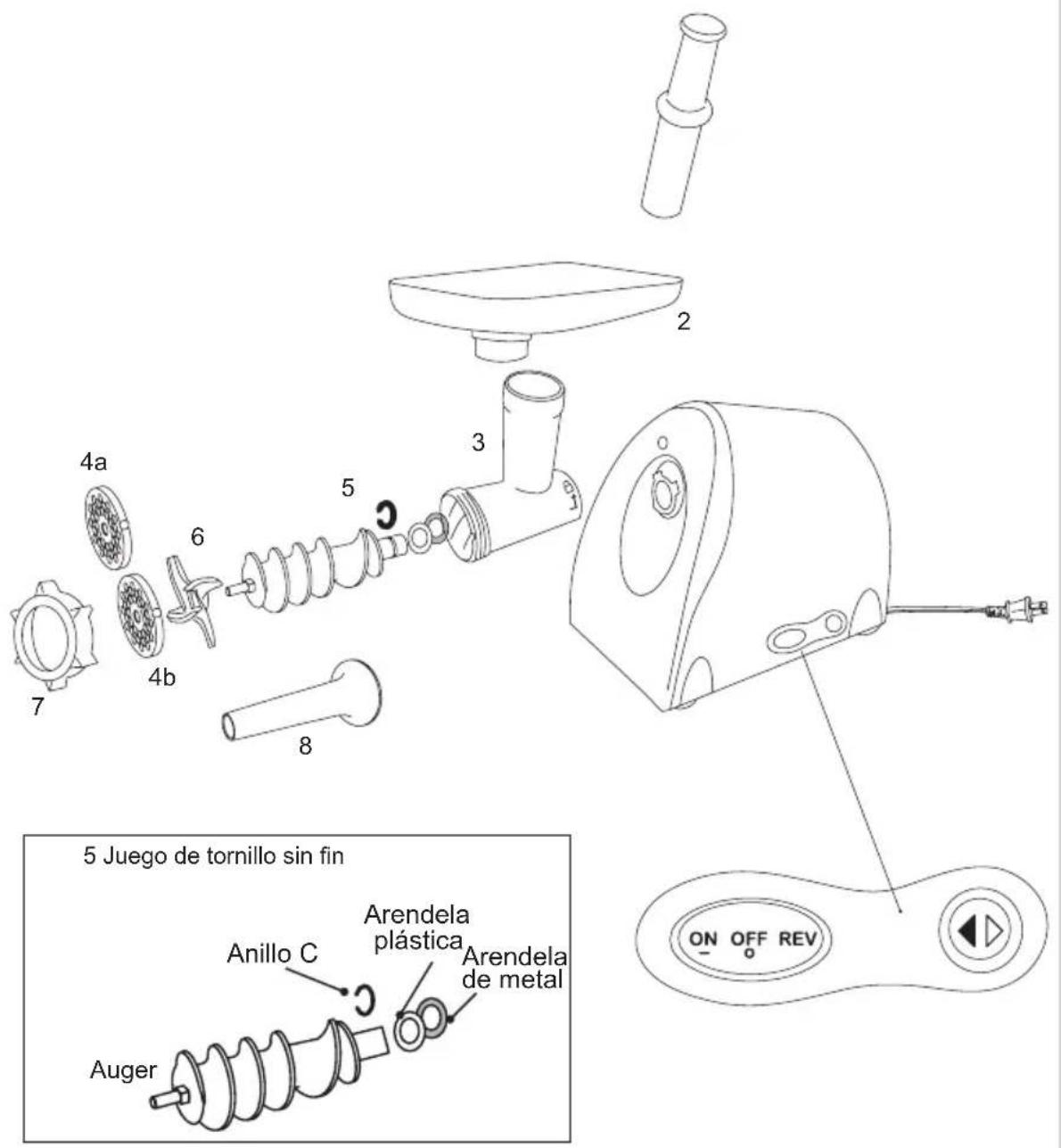 Weston 82-0301-W - INSTRUCCIONES DEL TOMACORRIENTE - 2