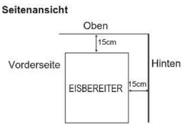 Hoshizaki IM-100NE-HC - AUFSTELLORT - 3