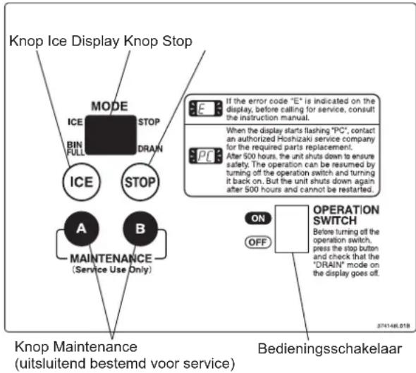 Hoshizaki FM-1800ALKE-R452N-SB - OPSTARTEN - 1