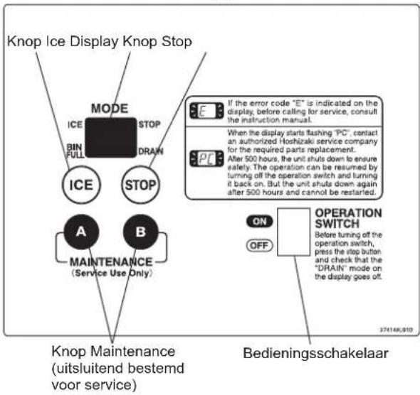 Hoshizaki FM-480AWKE-R452N-SB - UITZETTEN - 1