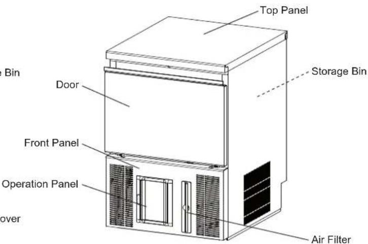 Hoshizaki FM-120KE-HCN - CONSTRUCTION - 2