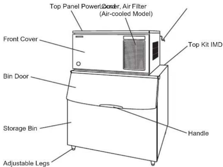 Hoshizaki IM-240XNE-HC - CONSTRUCTION - 1