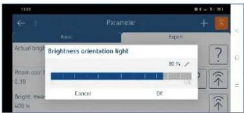 THEBEN theMura P180 2.20 KNX UP - Sensibilité de détection - 6