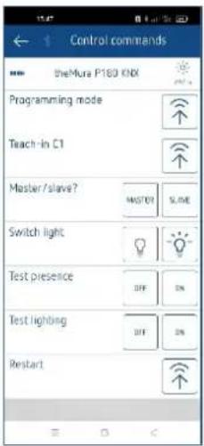 THEBEN theMura P180 2.20 KNX UP - Instructions de commande - 2