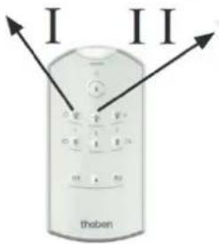 THEBEN theMura P180 2.20 KNX UP - Combinaison du détecteur de présence et de la télécommande theSenda B - 7
