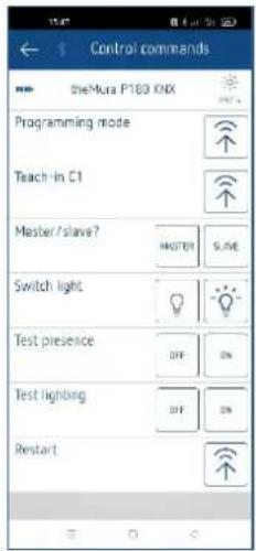 THEBEN theMura P180 2.20 KNX UP - Instructions de commande - 1