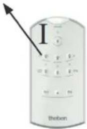 THEBEN theMura P180 2.20 KNX UP - Combinaison du détecteur de présence et de la télécommande theSenda B - 10