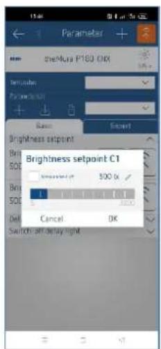 THEBEN theMura P180 2.20 KNX UP - Paramètres - 1