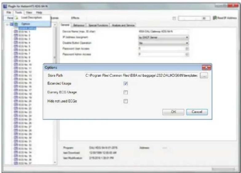 THEBEN DALI-Gateway KNX plus - Modes d'opération du plug-in : Mise en service DALI - 1
