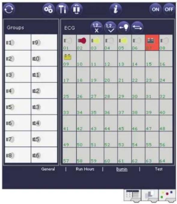 THEBEN DALI-Gateway KNX plus - Détection d'erreurs spécifiques au niveau du ballast - 1
