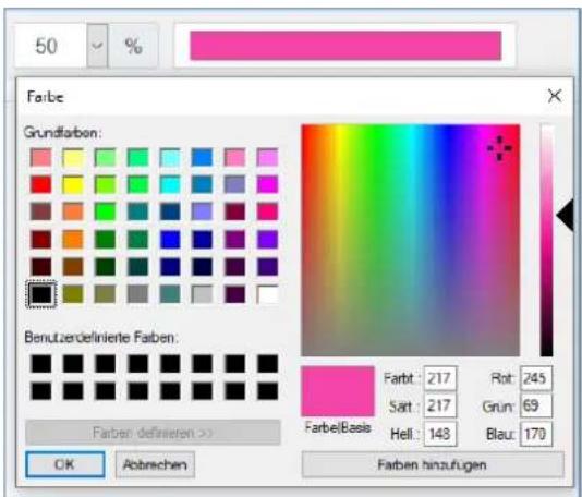 THEBEN DALI-Gateway P64 KNX - Saisie de la couleur - 3
