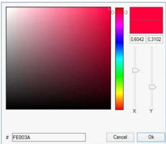 THEBEN DALI-Gateway P64 KNX - Saisie de la couleur - 3
