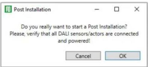 THEBEN DALI-Gateway P64 KNX - Post Installation - 1