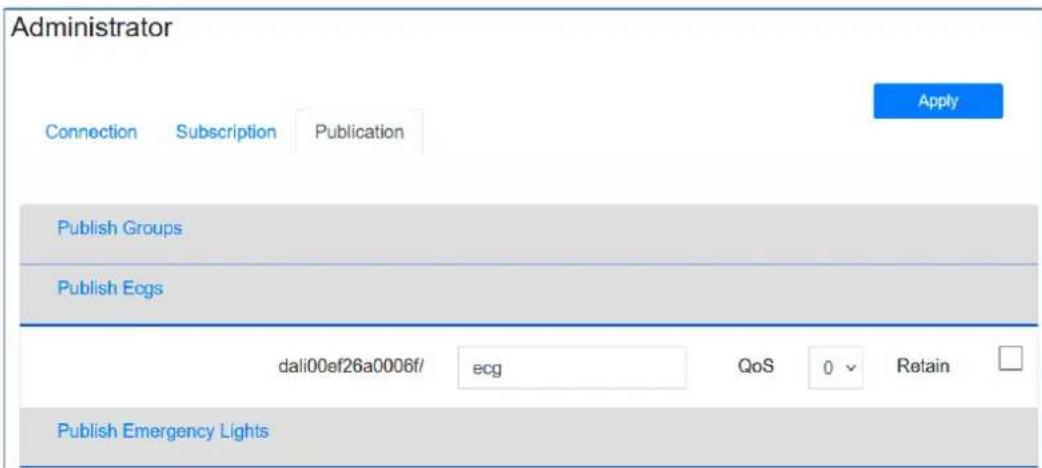 THEBEN DALI-Gateway P64 KNX - Sub-Topic status - 1