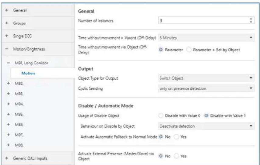 THEBEN DALI-Gateway P64 KNX - Utilisation de plusieurs instances - 1