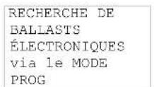 THEBEN DALI-Gateway P64 KNX - Sous-menu : remplacement rapide de ballasts électroniques - 2