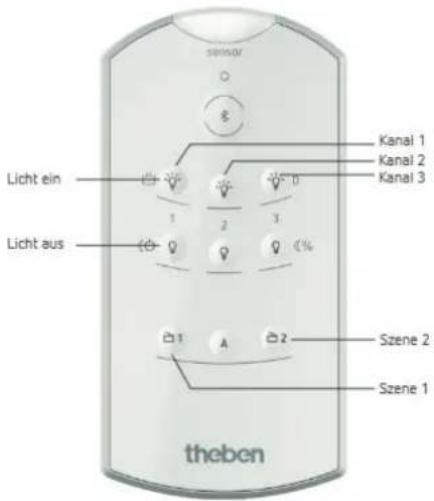 THEBEN thePiccola P360 KNX DE - Combinaison du détecteur de présence et de theSenda B - 1