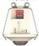THEBEN thePiccola P360 KNX DE - Deux détecteurs de présence, chacun avec un canal de lumière et des stores - 1