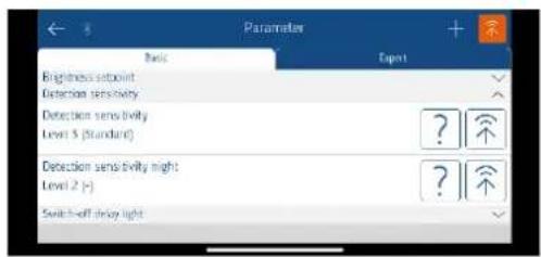 THEBEN thePiccola P360 KNX DE - Sensibilité de détection nuit - 1