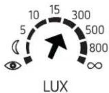 THEBEN theLeda D UD AL - Réglage de la luminosité (LUX) - 1