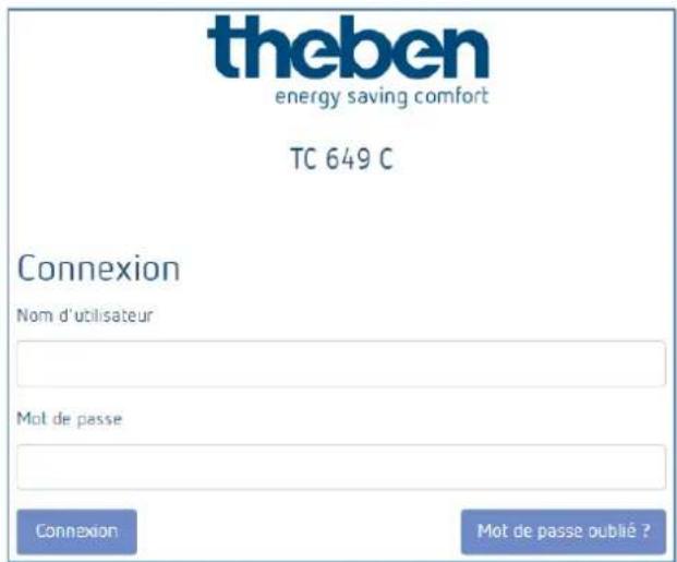 THEBEN TC 649 C - Mise en service au moyen de l'interface de service pour attribuer une adresse IP statique - 2