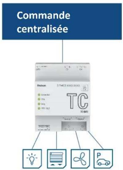 THEBEN TC 649 C - Boîtier de commande TC 649 C - 1