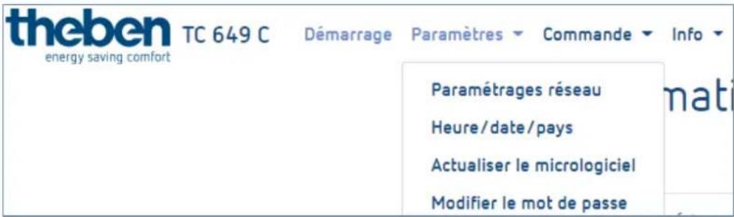 THEBEN TC 649 C - Configurer le compte pour le cloud Theben - 1
