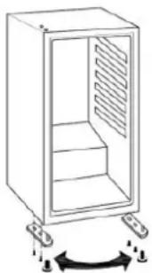 LeCavist LKCV63N - Changing the orientation of the door - 3